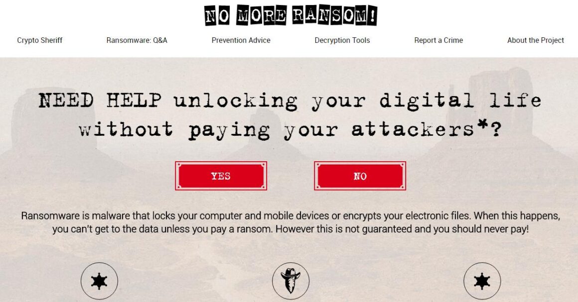 front page no more ransom