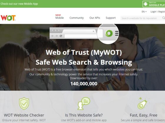 Homepage Web of Trust - WOT
