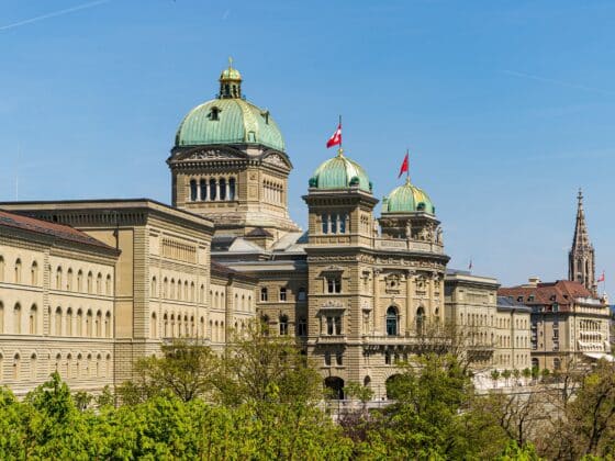 Palais fédéral Confédération Suisse