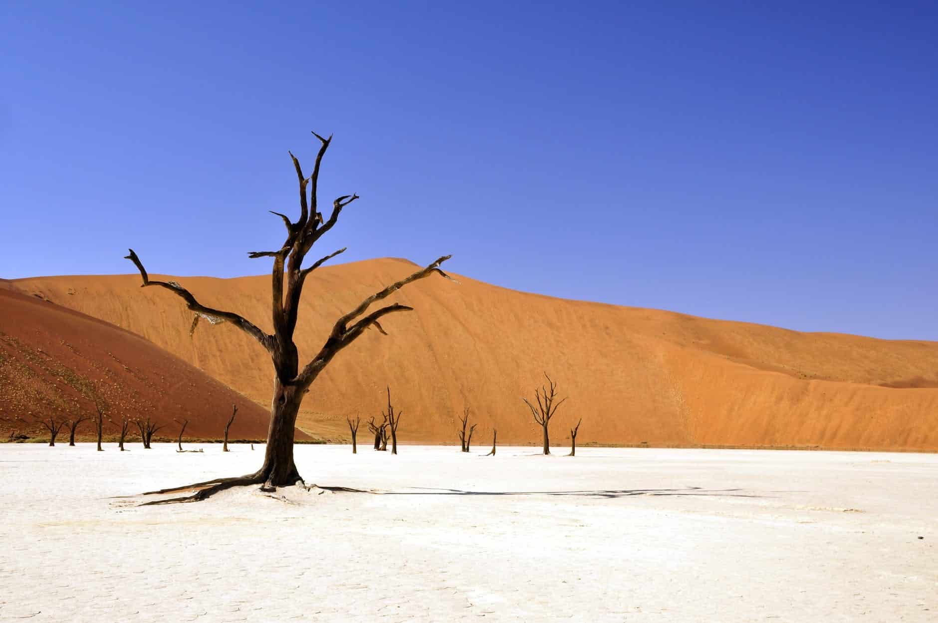 sky sand blue desert