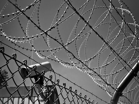 abstract barbed wire black white black and white