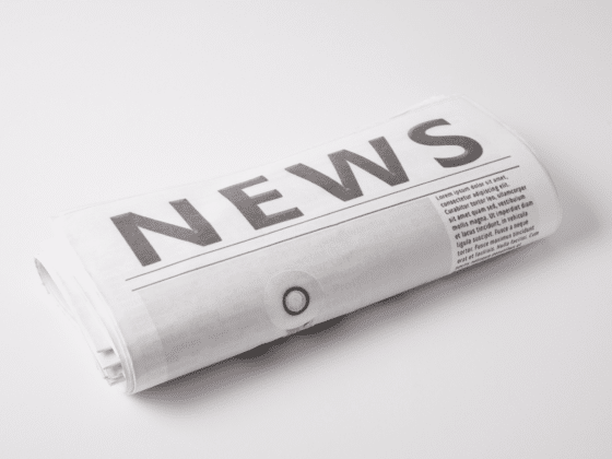 un journal avec la mention NEWS