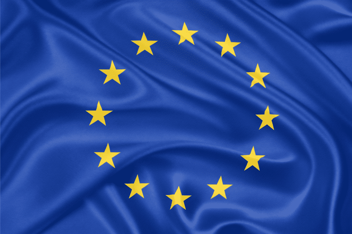 Le drapeau de l'Europe