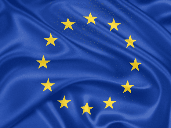Le drapeau de l'Europe