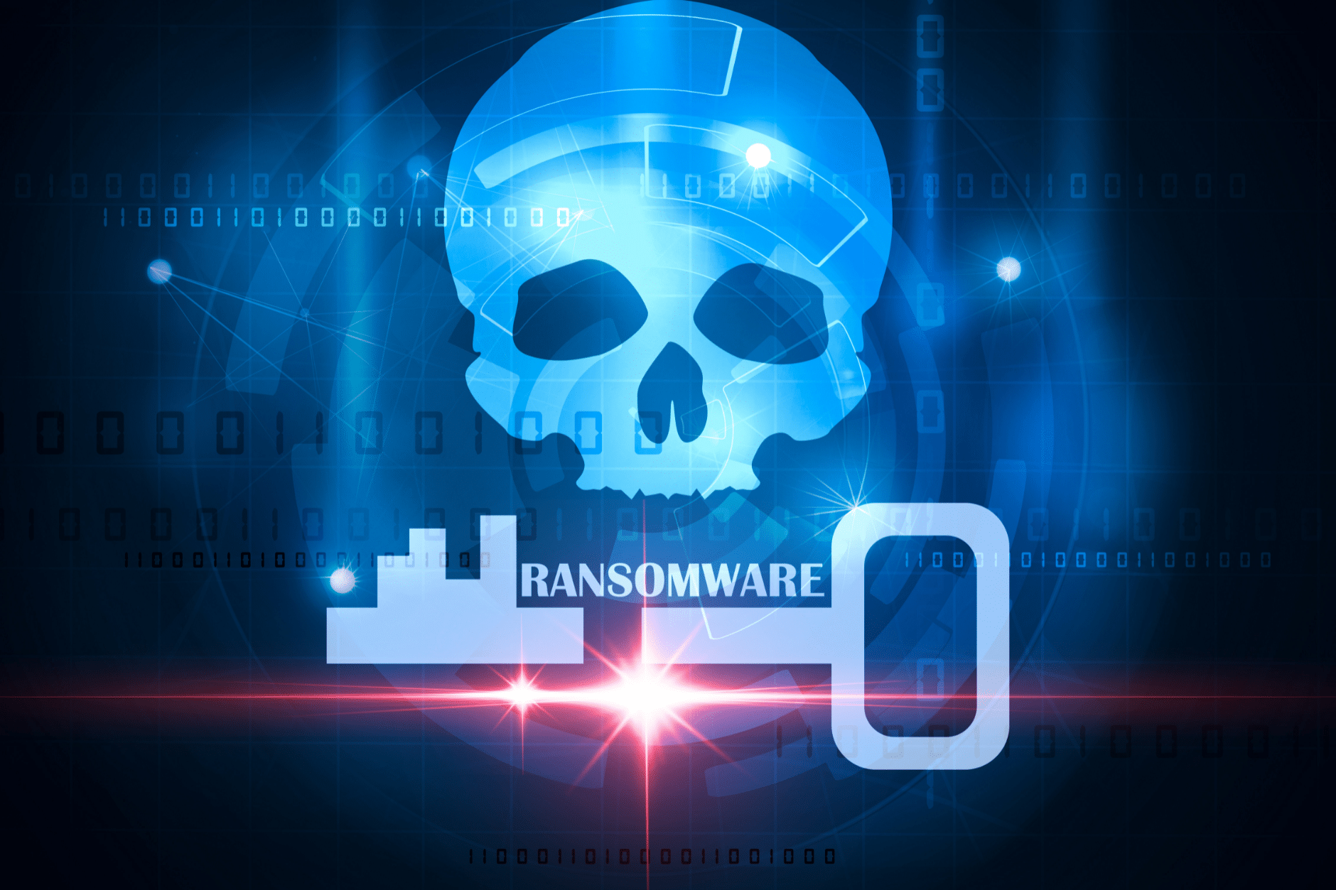 Une alerte ransomware