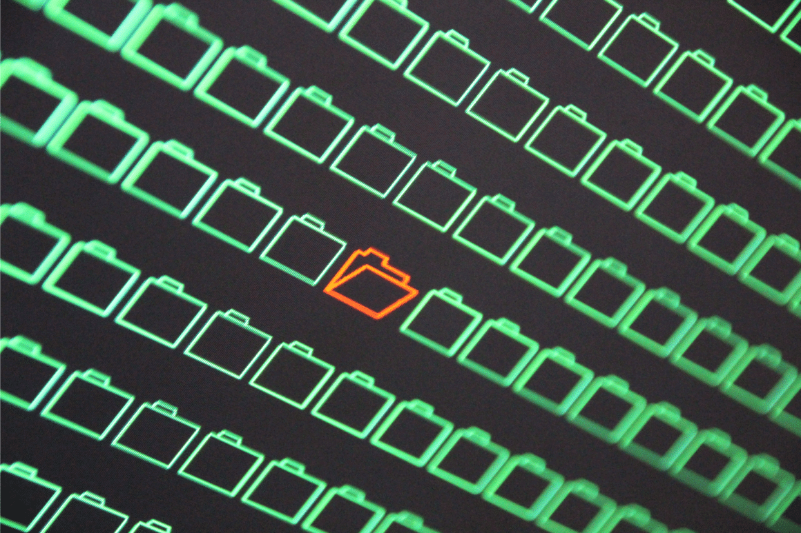 Des icones de dossiers informatiques