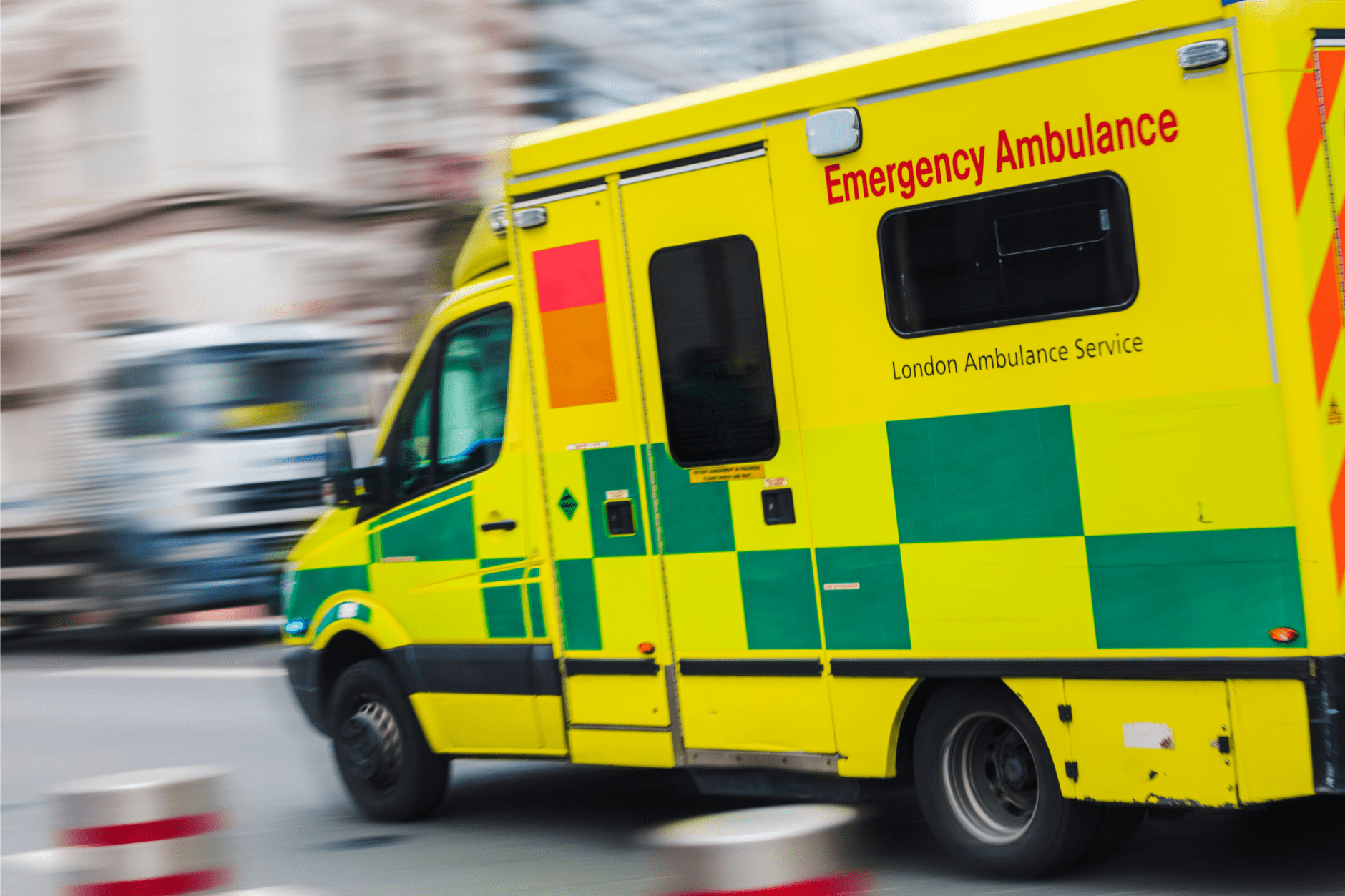 Une ambulance anglaise