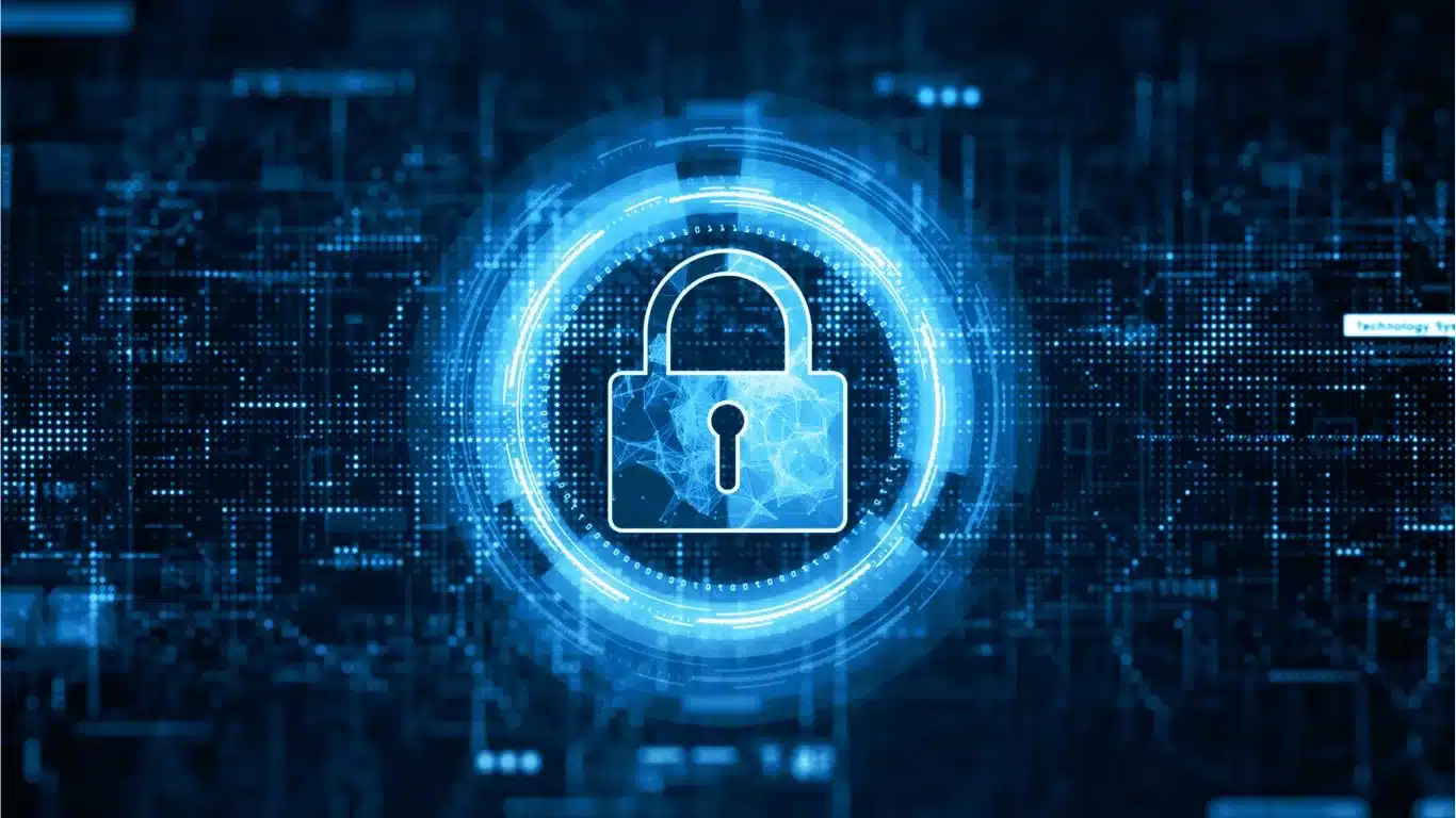 un cadenas comme clé d'accès vers internet