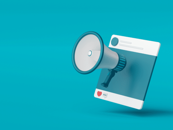 Une annonce publicitaire