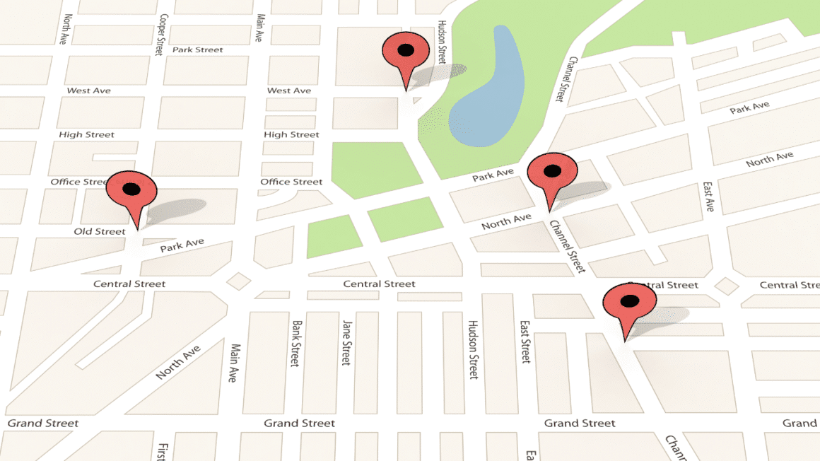 Des reperes de geolocalisation sur Google Maps