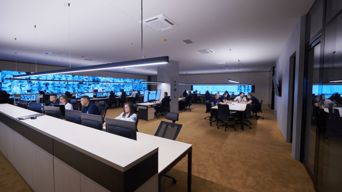 Une salle de commande