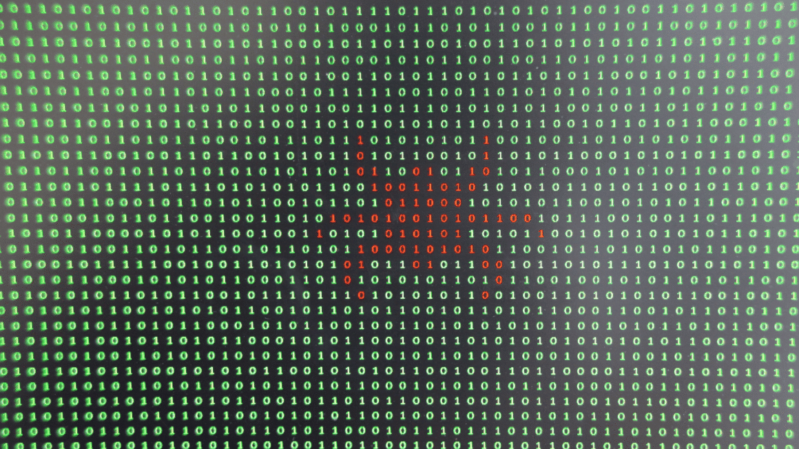 Des 0 et des 1 qui montrent un virus