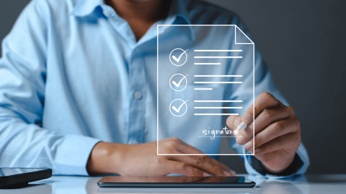 Un signature electronique