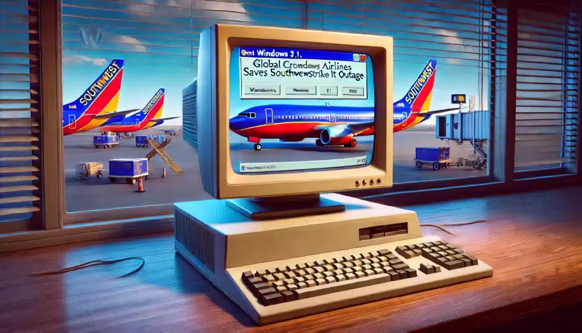 DALL·E 2024 08 10 07.10.15 old version of Windows specifically Windows 3.1