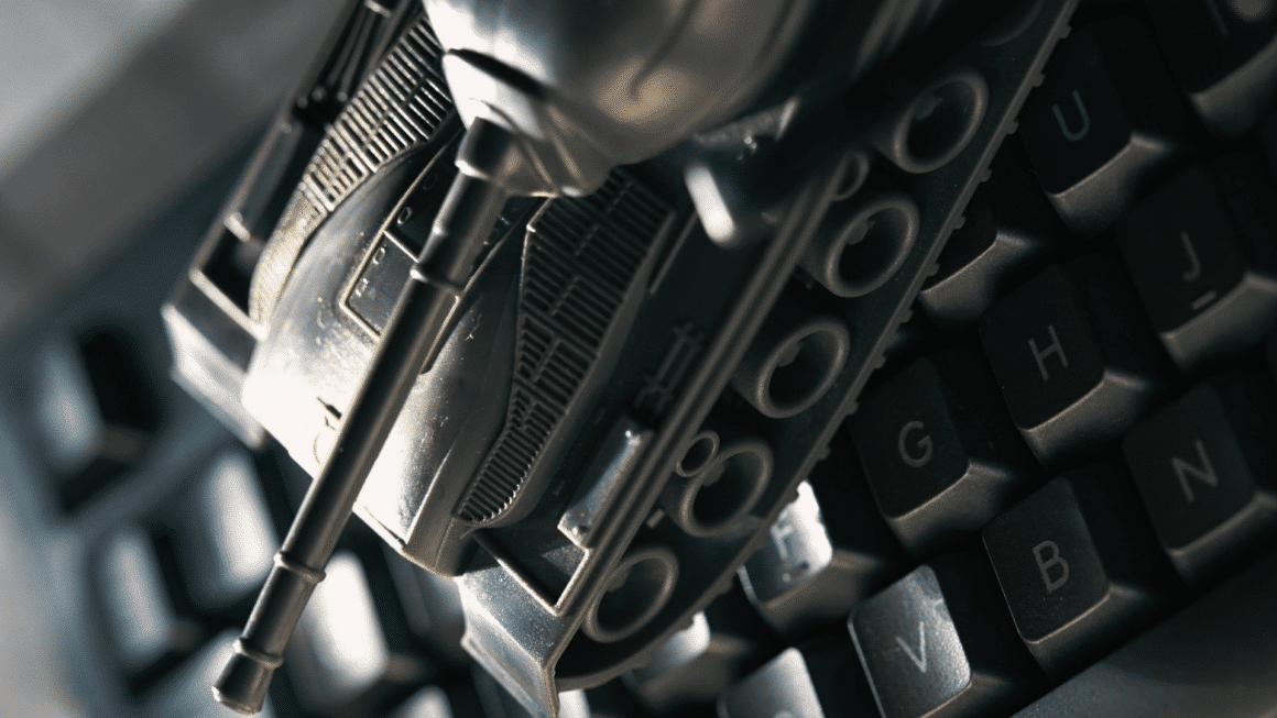 Une guerre au travers des claviers