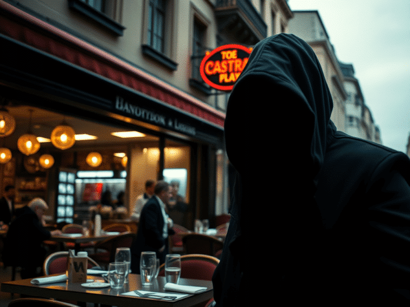 create an eye catching featured image illustrating the infiltration of legal