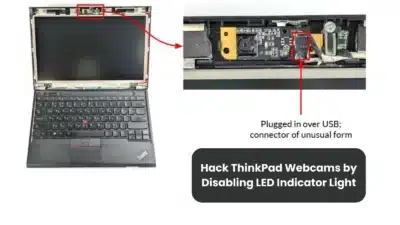 Les pirates informatiques peuvent accéder secrètement aux webcams des ThinkPad en désactivant le voyant lumineux indicateur LED.