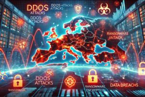 Une vague d'attaques cybernétiques frappe l'Europe.