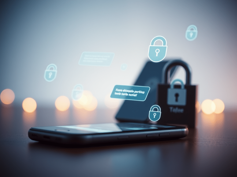 utilisation de messageries cryptees