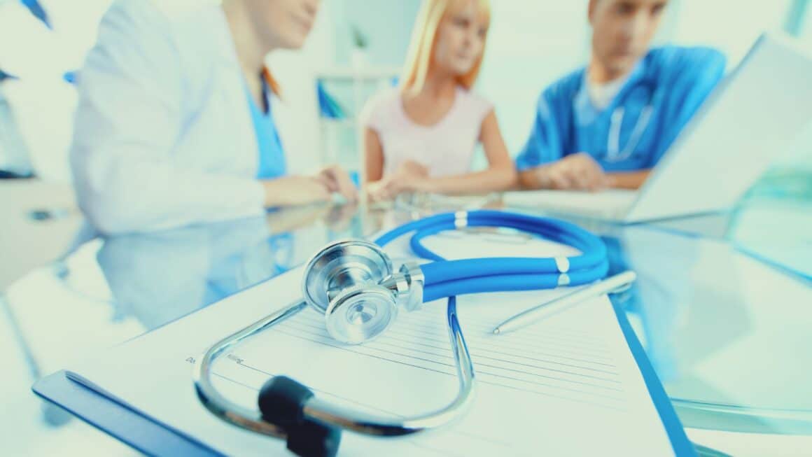 Une consultation medicale de sante