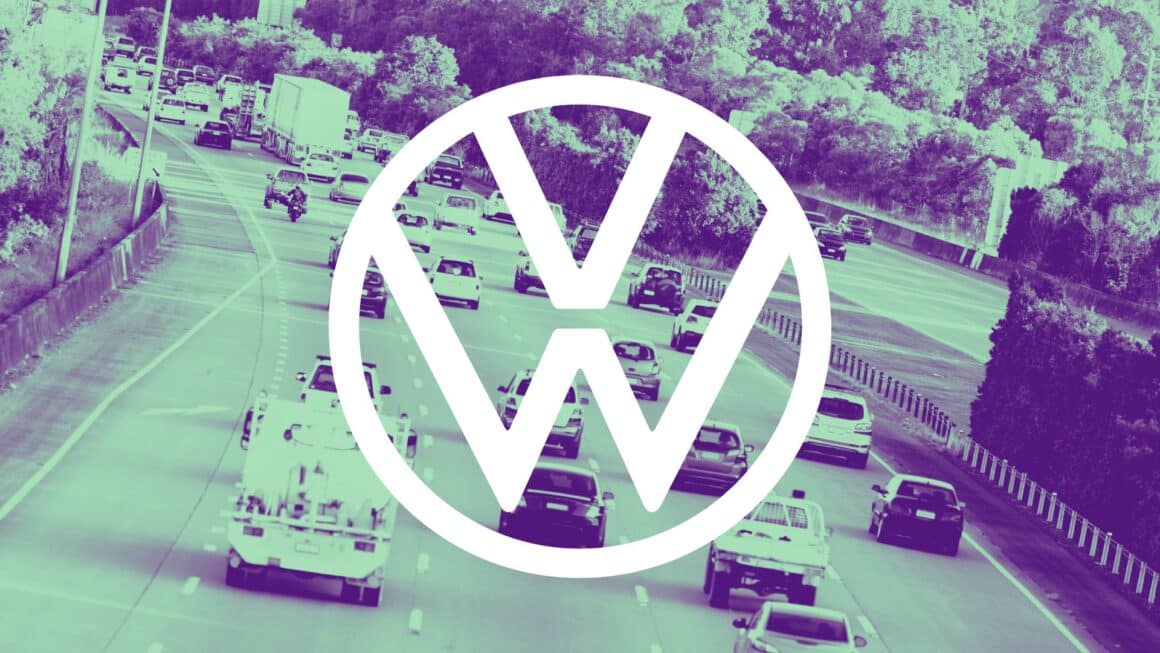 Volswagen et des automobiles en deplacement