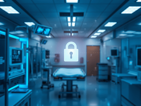 cybersécurité dans les hôpitaux et le domaine de la santé
