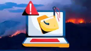 Des pirates informatiques profitent des feux de forêt en Californie pour lancer des attaques de phishing
