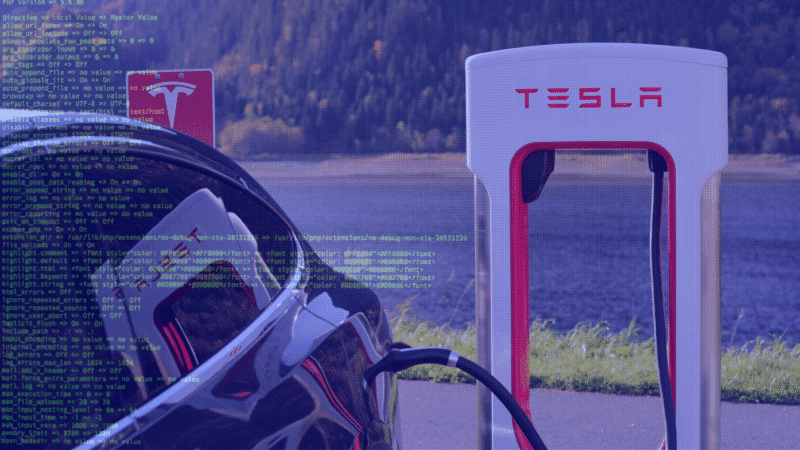 Command line et chargeur Tesla pirate