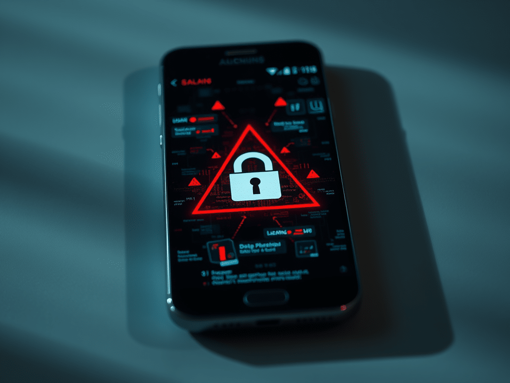 Une application mobile malveillante