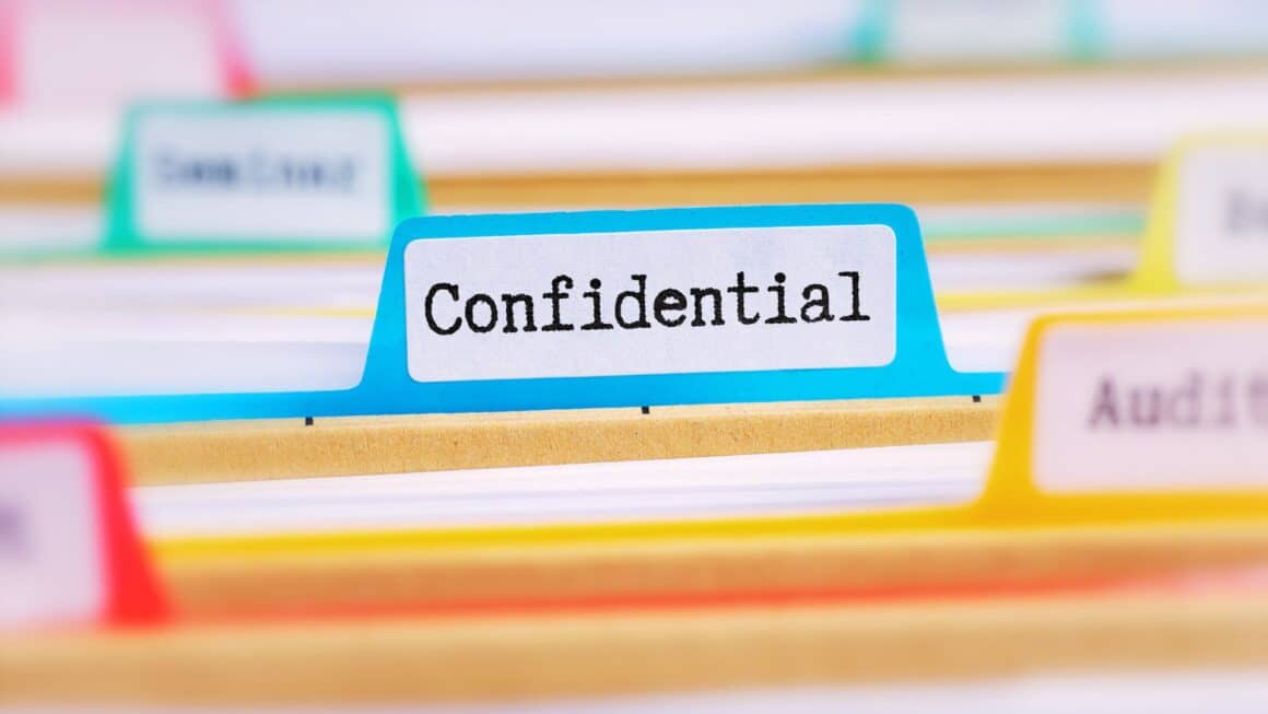 Des informations confidentielles