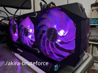 Décryptage de fichiers cryptés par Akira Ransomware (variante Linux/ESXI 2024) à l'aide de plusieurs GPU