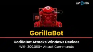 GorillaBot attaque les appareils Windows avec plus de 300 000 commandes d'attaque dans plus de 100 pays
