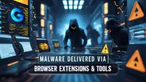 Les pirates informatiques diffusent des logiciels malveillants via des extensions de navigateur et des outils légitimes pour contourner les contrôles de sécurité