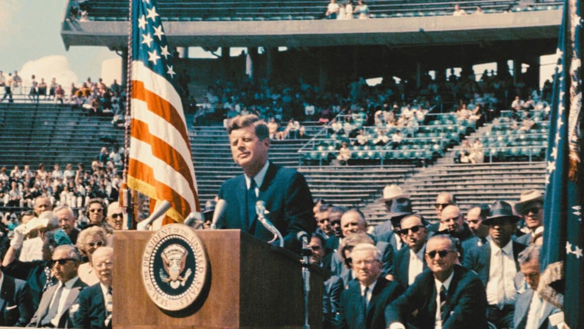 un discours avec JFK
