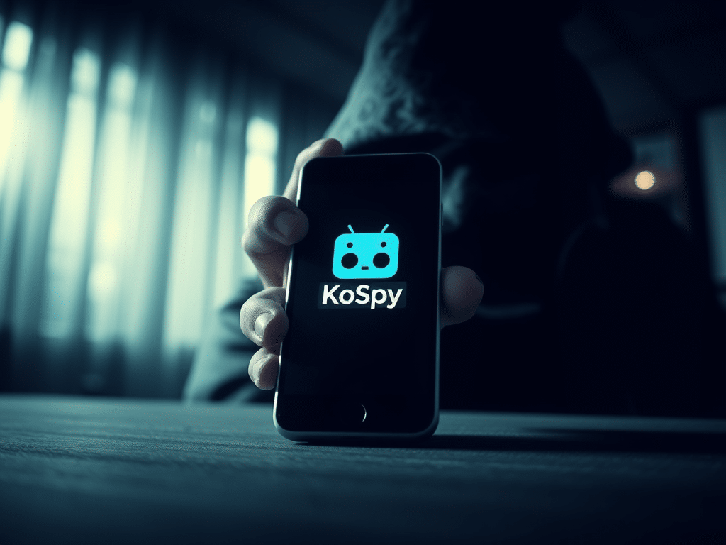 Le malware KoSpy dans un mobile