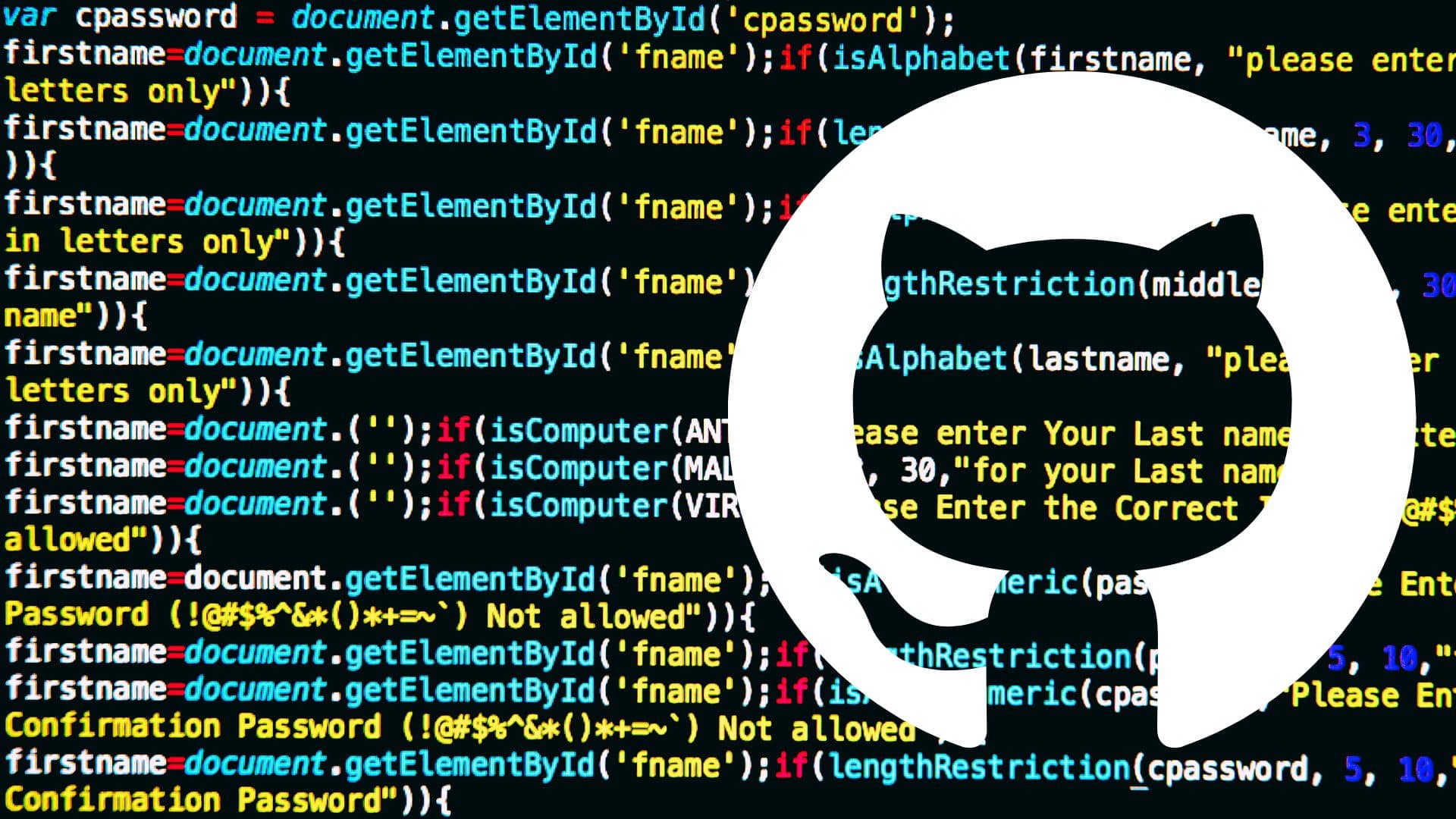 Une attaque de la chaîne d'approvisionnement utilisant du code invisible cible GitHub et d'autres dépôts.