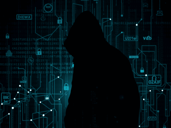 une ombre de cybercriminel qui rode dans le darknet