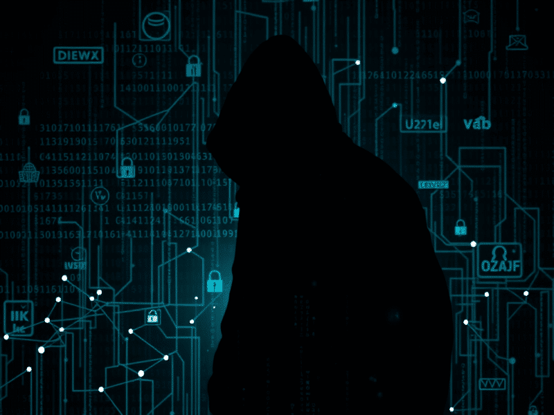 une ombre de cybercriminel qui rode dans le darknet