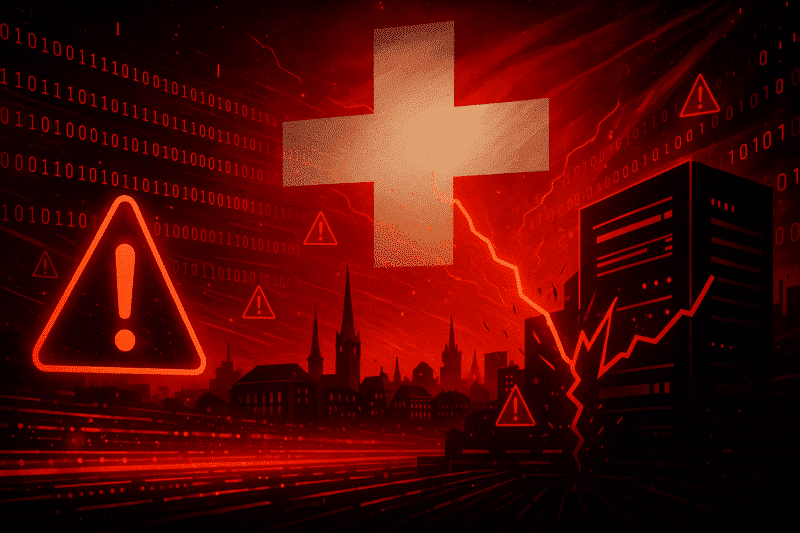 Des cyberattaques sur la Suisse