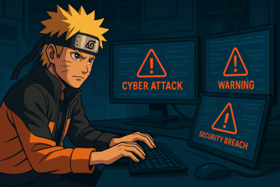 Le monde de Naruto face aux cyberattaques
