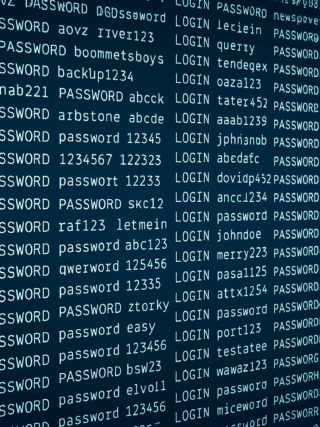 Une longue liste de login et mots de passe qui ont fuité