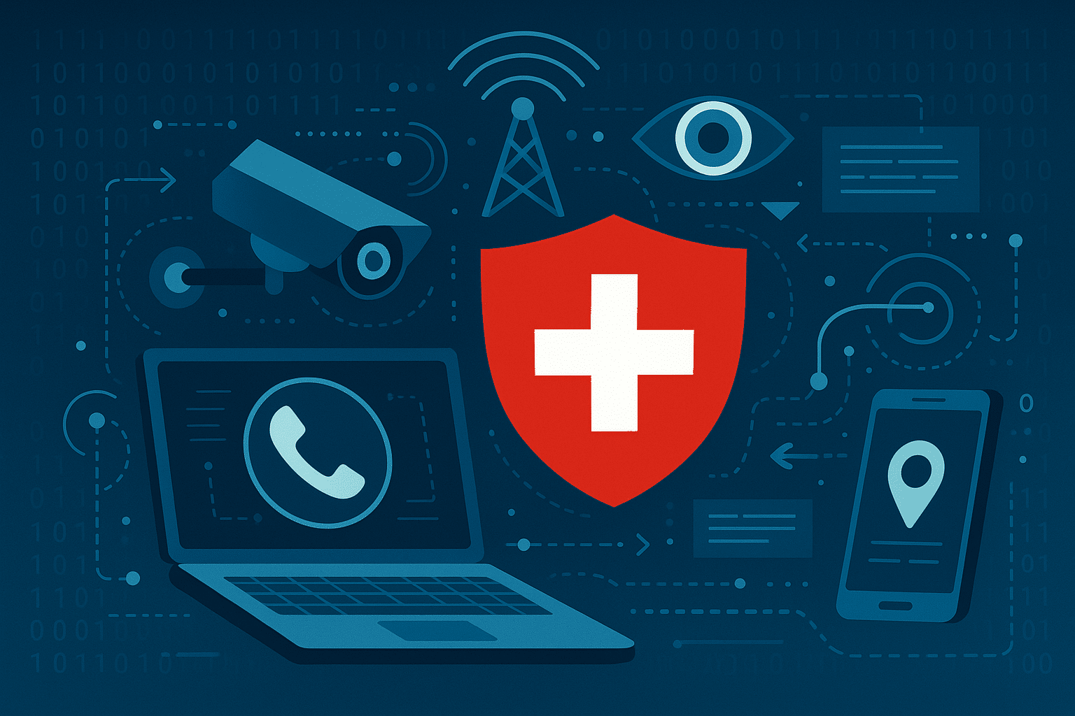 Suisse : 15’000 voix contre une surveillance numérique jugée excessive 8 Projet de loi sur la surveillance: la Confédération va revoir sa copie (update)