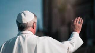 Lau revoir du pape