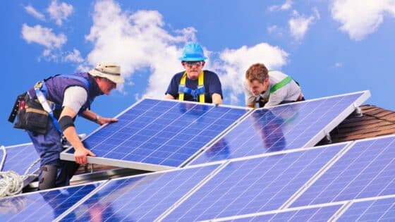 Linstallation de panneaux solaires