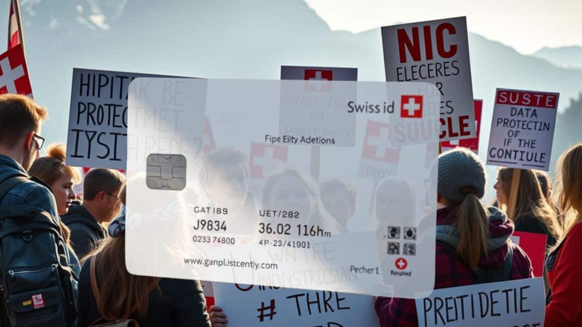 Manifestation contre le ID