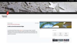 Fausse alerte: le site de l’État du Valais n’a pas été victime d’une cyberattaque