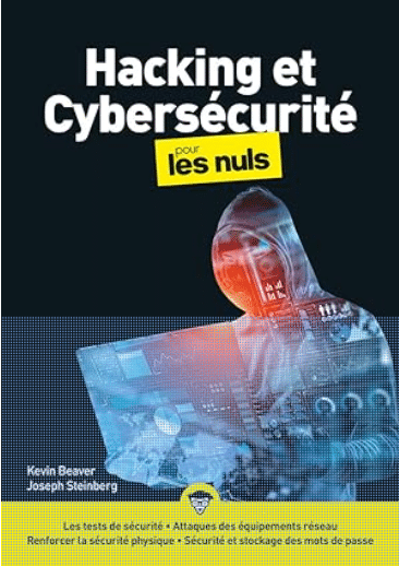 Page frontale du livre Hacking et Cybersécurité Mégapoche pour les Nuls