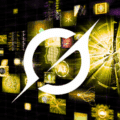 Mosaïque numérique futuriste sur fond noir et jaune, illustrant des concepts d’intelligence artificielle, de cerveau connecté et de technologies, avec un grand logo stylisé de Grok blanc au centre.