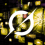 Mosaïque numérique futuriste sur fond noir et jaune, illustrant des concepts d’intelligence artificielle, de cerveau connecté et de technologies, avec un grand logo stylisé de Grok blanc au centre.
