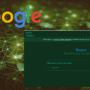 Capture illustrée de l’interface de Google Gemini affichant une zone de saisie de prompt, sur un fond de réseau numérique vert symbolisant l’intelligence artificielle. Le logo coloré de Google apparaît en haut à gauche et le logo « dcod » en bas à droite.